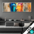 Wechsel Acrylglas Abstraktes Buddha Gesicht Panorama Produktvorschau