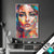 Wechsel Acrylglas Abstraktes Frauenportraet Aurora Hochformat Produktvorschau
