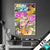 Wechsel Acrylglas Aeffchen Blumen Hochformat Produktvorschau