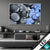 Wechsel Acrylglas Blaue Blume Graue Steine Querformat Produktvorschau