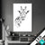 Wechsel Acrylglas Bleistiftzeichnung Giraffe Hochformat Produktvorschau