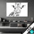 Wechsel Acrylglas Bleistiftzeichnung Giraffe Querformat Produktvorschau
