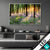 Wechsel Acrylglas Bluehender Wald Bei Sonnenaufgang Querformat Produktvorschau