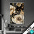 Wechsel Acrylglas Blueten Gold Weiss Schwarz Hochformat Produktvorschau