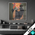 Wechsel Acrylglas Blumenportrait Einer Frau Quadrat Produktvorschau