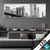 Wechsel Acrylglas Brooklyn Bridge Schwarzweiss Panorama Produktvorschau
