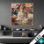 Wechsel Acrylglas Buddha In Farbenfrohen Blumen Quadrat Produktvorschau
