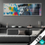 Wechsel Acrylglas Bunter Gorilla Mit Farbspritzern Panorama Produktvorschau