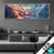 Wechsel Acrylglas Bunter Hirsch In Flammen Panorama Produktvorschau