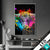 Wechsel Acrylglas Bunter Stier Schwarz Hochformat Produktvorschau