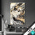 Wechsel Acrylglas Elegantes Gold Schwarzes Portraet Hochformat Produktvorschau