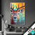 Wechsel Acrylglas Farbenfrohes Hirschportraet Hochformat Produktvorschau