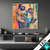Wechsel Acrylglas Farbexplosion Portraet Florence Quadrat Produktvorschau