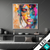 Wechsel Acrylglas Farbexplosion Portraet Lola Quadrat Produktvorschau
