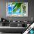Wechsel Acrylglas Fensterblick Karibik Palme Querformat Produktvorschau