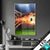 Wechsel Acrylglas Feuriger Fussball Hochformat Produktvorschau