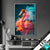 Wechsel Acrylglas Flamingo In Bunter Rauchwolke Hochformat Produktvorschau
