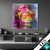 Wechsel Acrylglas Florales Frauenportraet Rosalie Quadrat Produktvorschau