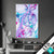 Wechsel Acrylglas Fluid Art Bubbless Aquamarin Hochformat Produktvorschau