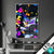 Wechsel Acrylglas Fluid Art Bubbless Neon Hochformat Produktvorschau
