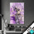 Wechsel Acrylglas Fluid Art Violett Hochformat Produktvorschau