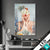 Wechsel Acrylglas Frauenportrait Mit Blumen Hochformat Produktvorschau