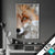 Wechsel Acrylglas Friedlicher Fuchs Und Blumen Hochformat Produktvorschau