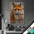 Wechsel Acrylglas Fuchs Grunge Stil Hochformat Produktvorschau