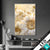 Wechsel Acrylglas Funkelnde Blumen In Gold Hochformat Produktvorschau