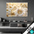 Wechsel Acrylglas Funkelnde Blumen In Gold Querformat Produktvorschau