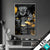 Wechsel Acrylglas Goldblumen Panther Hochformat Produktvorschau