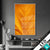 Wechsel Acrylglas Goldenes Blatt Hochformat Produktvorschau