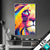 Wechsel Acrylglas Graffiti Loewe Hochformat Produktvorschau