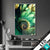 Wechsel Acrylglas Gruene Spiralblaetter Hochformat Produktvorschau