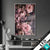 Wechsel Acrylglas Hellrosa Blumen Hochformat Produktvorschau