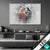 Wechsel Acrylglas Hirsch Grunge Stil Querformat Produktvorschau