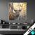 Wechsel Acrylglas Hirsch Im Morgenlicht Quadrat Produktvorschau