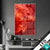 Wechsel Acrylglas Liquid Marmor Rot Hochformat Produktvorschau