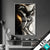 Wechsel Acrylglas Liquid Marmor Schwarz Gold Hochformat Produktvorschau