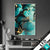 Wechsel Acrylglas Marmor Blueten In Tuerkis Gold Hochformat Produktvorschau