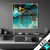 Wechsel Acrylglas Marmor Blueten In Tuerkis Gold Quadrat Produktvorschau