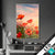 Wechsel Acrylglas Mohnblumenfeld Bei Sonnenuntergang Hochformat Produktvorschau