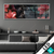 Wechsel Acrylglas Panther Und Rote Blueten Panorama Produktvorschau