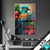 Wechsel Acrylglas Papagei Und Tropischer Hibiskus Hochformat Produktvorschau