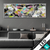 Wechsel Acrylglas Pop Art Buddha Kopf Panorama Produktvorschau