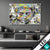 Wechsel Acrylglas Pop Art Buddha Kopf Querformat Produktvorschau