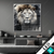 Wechsel Acrylglas Portraet Eines Loewen Quadrat Produktvorschau