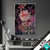 Wechsel Acrylglas Romantische Blumenillustration Hochformat Produktvorschau