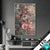 Wechsel Acrylglas Romantische Vintageblumen Hochformat Produktvorschau