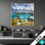 Wechsel Acrylglas Sommermorgen Am Bergsee Quadrat Produktvorschau